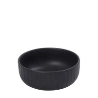 DIS. GOBI BLACK SAND HANDMADE ΜΠΩΛ ΒΑΘΥ ΣΤΡΟΓΓ. ΜΑΥΡΟ ΜΑΤ 15,5Χ15,5Χ6ΕΚ