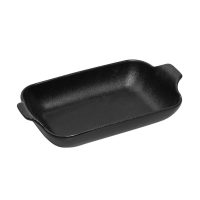 LAVA ΣΑΓΑΝΑΚΙ ΟΡΘ. STONEWARE ΜΑΥΡΟ 540ML 20,5(25 INCL. HANDLES)X13,8X5,5CM