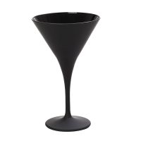 DIS. MAYA BLACK ΠΟΤΗΡΙ MARTINI ''ΚΩΝΙΚΟ'' ΜΑΥΡΟ MAT 250CC 10,5Χ17,5ΕΚ