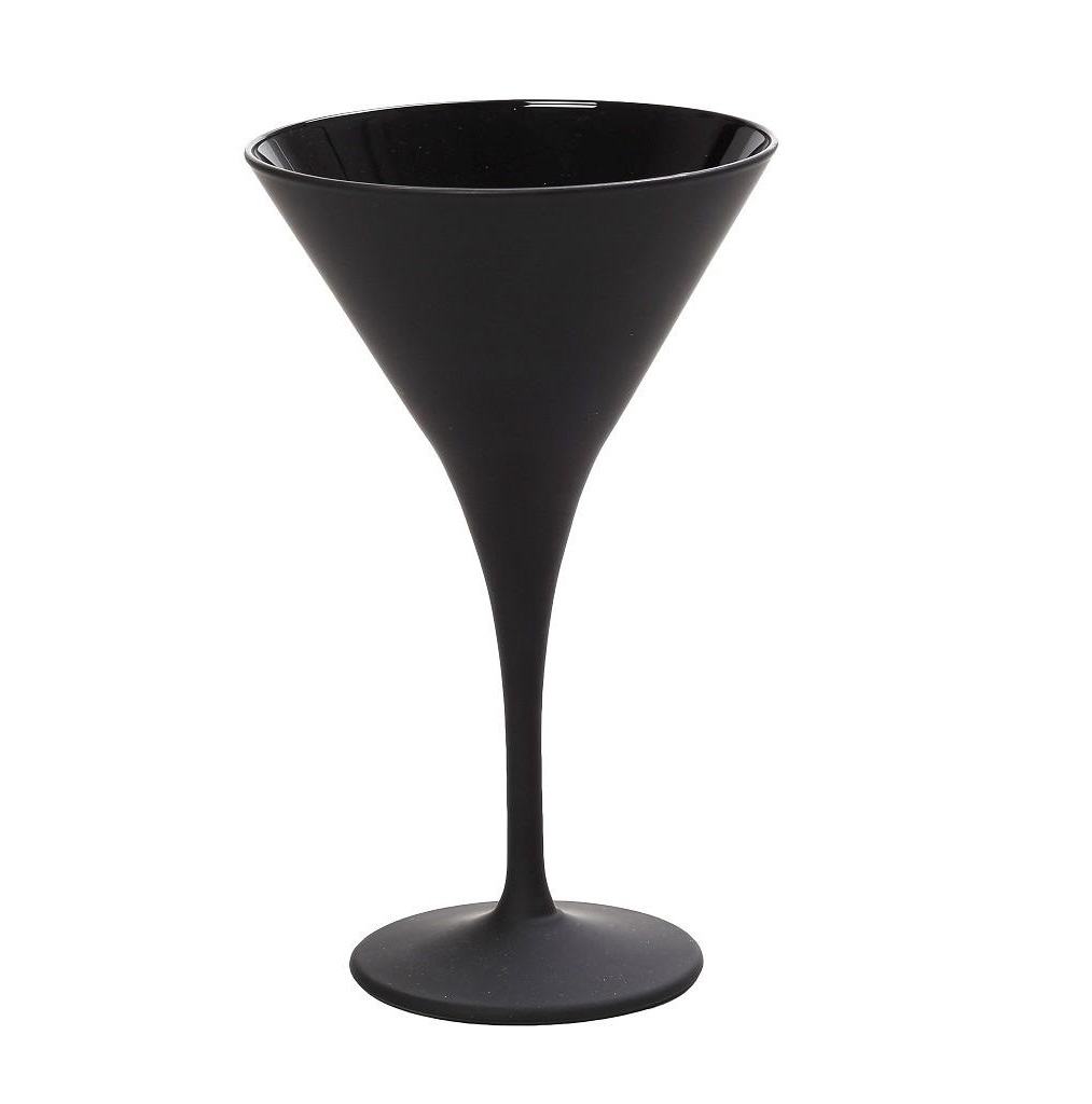 DIS. MAYA BLACK ΠΟΤΗΡΙ MARTINI ''ΚΩΝΙΚΟ'' ΜΑΥΡΟ MAT 250CC 10,5Χ17,5ΕΚ