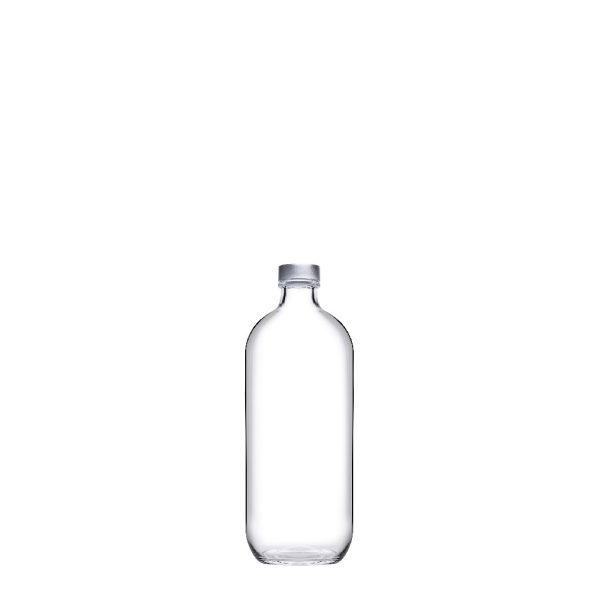 ICONIC BOTTLE W/ METAL LID 360CC H: 17,85 D: 6 P/1224 OB6/PR.BC.