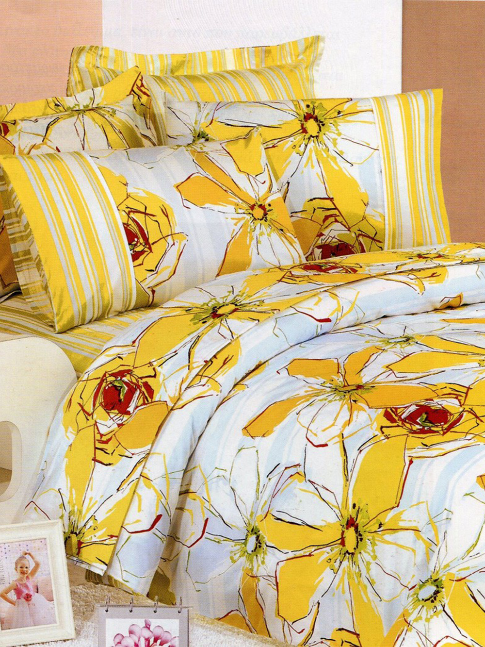 Σετ Πάπλωμα Υπέρδιπλο Satin Beauty 240x250 511070