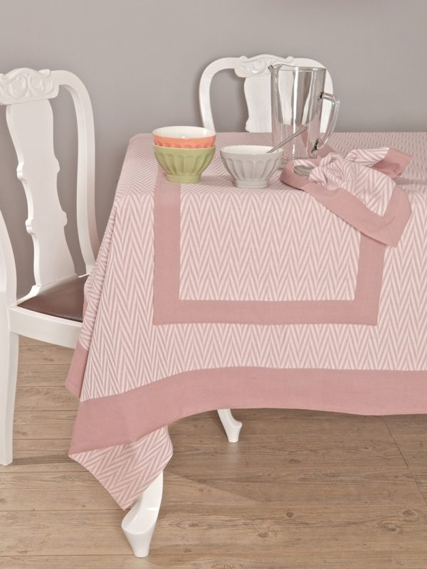 Σετ 4 Πετσέτες Φαγητού Festosi 45x50 KP-383 LIGHT PINK