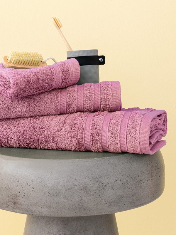 Πετσέτα Προσώπου Towels Collection 50x100 BEREN MAUVE