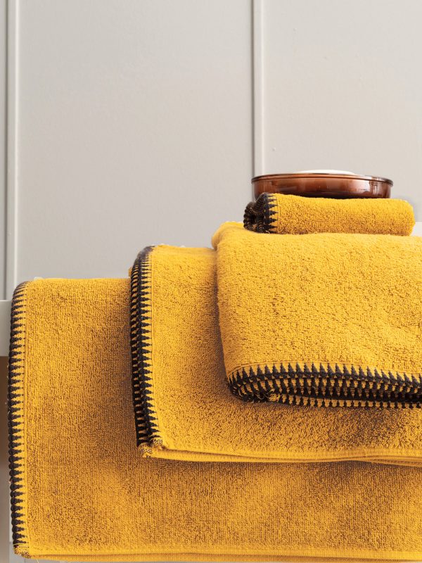 Πετσέτα Προσώπου Towels Collection 50x90 BROOKLYN YELLOW