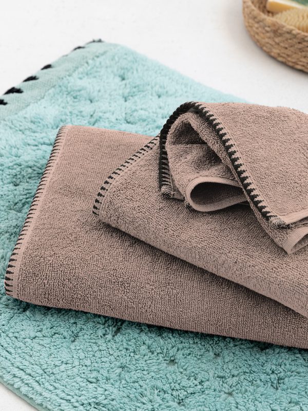 Σετ Πετσετες Towels Collection BROOKLYN TAUPE