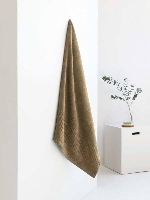 Πετσέτα Λουτρού Towels Collection 100x150 ROKE KHAKI