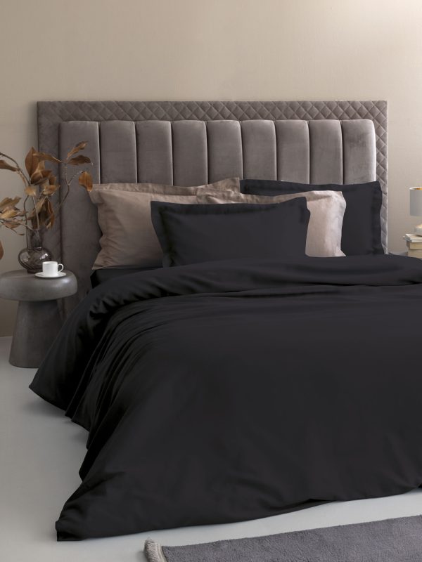 Σετ King Size Σεντόνια 285x270 Posh Sateen BLACK