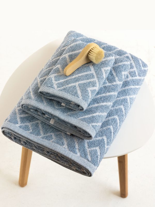 Πετσέτα Προσώπου Towels Collection 50x90 RANON DENIM