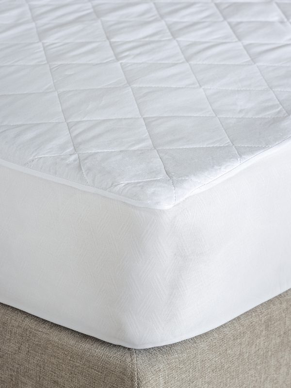 Κάλυμμα Ημίδιπλο White Comfort 110x200+35 QUILTED