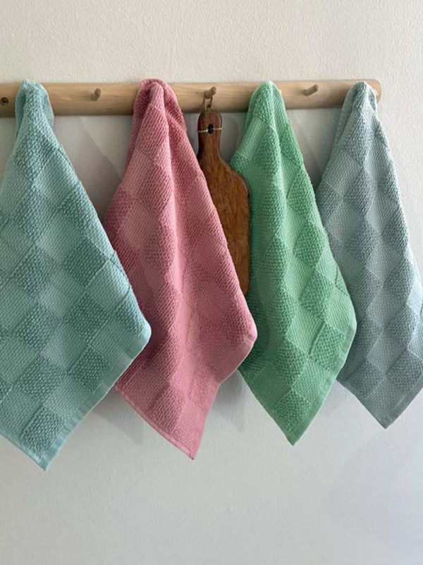 Σετ 2 Πετσέτες Κουζίνας Kitchen Towels 40x60 SUKI GREEN