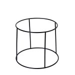 ADVANCED-WIRE ΒΑΣΗ ΜΕΤΑΛΛΙΚΗ ΜΑΥΡΗ ΣΤΡΟΓΓ. D24-22X20EK 5ΜΜ  (smA)
