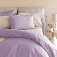 Σεντόνι Υπέρδιπλο 170x200+30 ETOILE/2 LILAC Με Λάστιχο