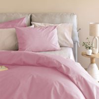 Σεντόνι Υπέρδιπλο 240x260 ETOILE/2 PINK Χωρίς Λάστιχο