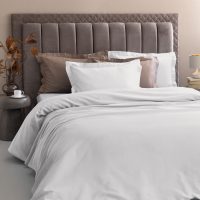Σετ Υπέρδιπλα Σεντόνια 240x270 Posh Sateen WHITE