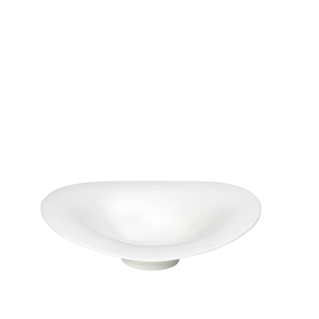 FLOW IVORY ΠΙΑΤΟ ΒΑΘΥ WAVY 26X25X7,5CM