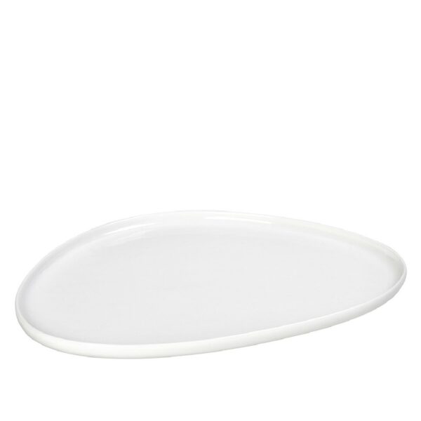 SIDERS IVORY ΠΙΑΤΕΛΑ ΤΡΙΓ. 35,8X26,6X1,4CM