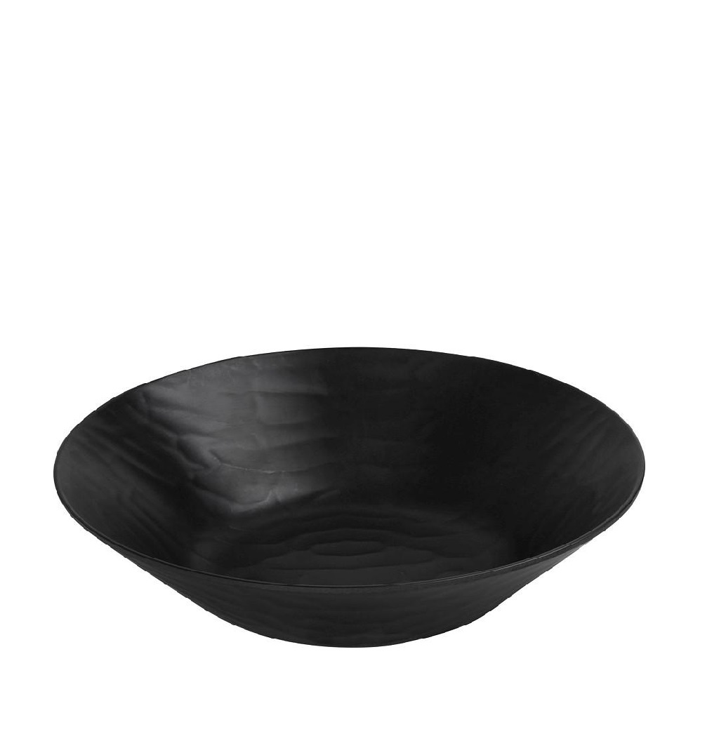 BLACK ΜΠΩΛ ΣΤΡΟΓΓ. 34ΕΚ WAVY MATTE ΜΕΛΑΜΙΝΗΣ  (smA)