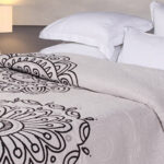 Κουβέρτα Cotton Rich 160x260 HAPPINESS