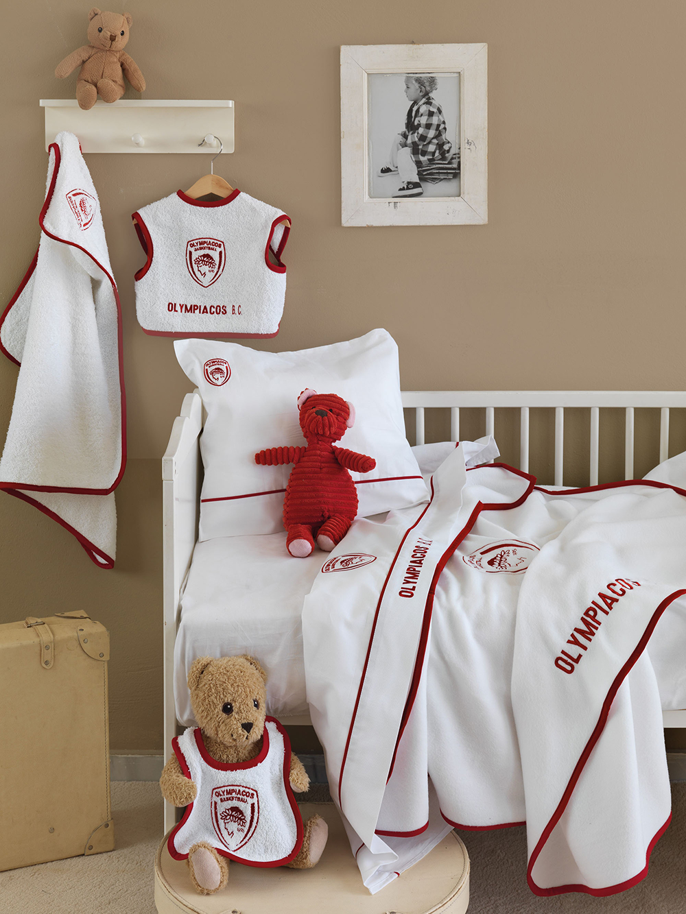 Σετ Λουτρού Βρεφικό Olympiacos B.C. OLYMPIACOS BABY