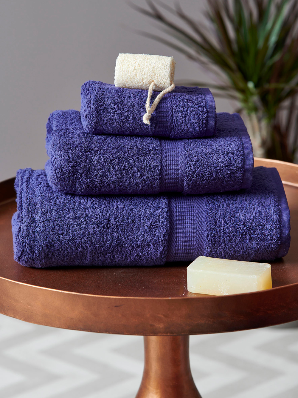 Πετσέτα Χεριών Towels Collection 30x50 JOLIE MOON BLUE