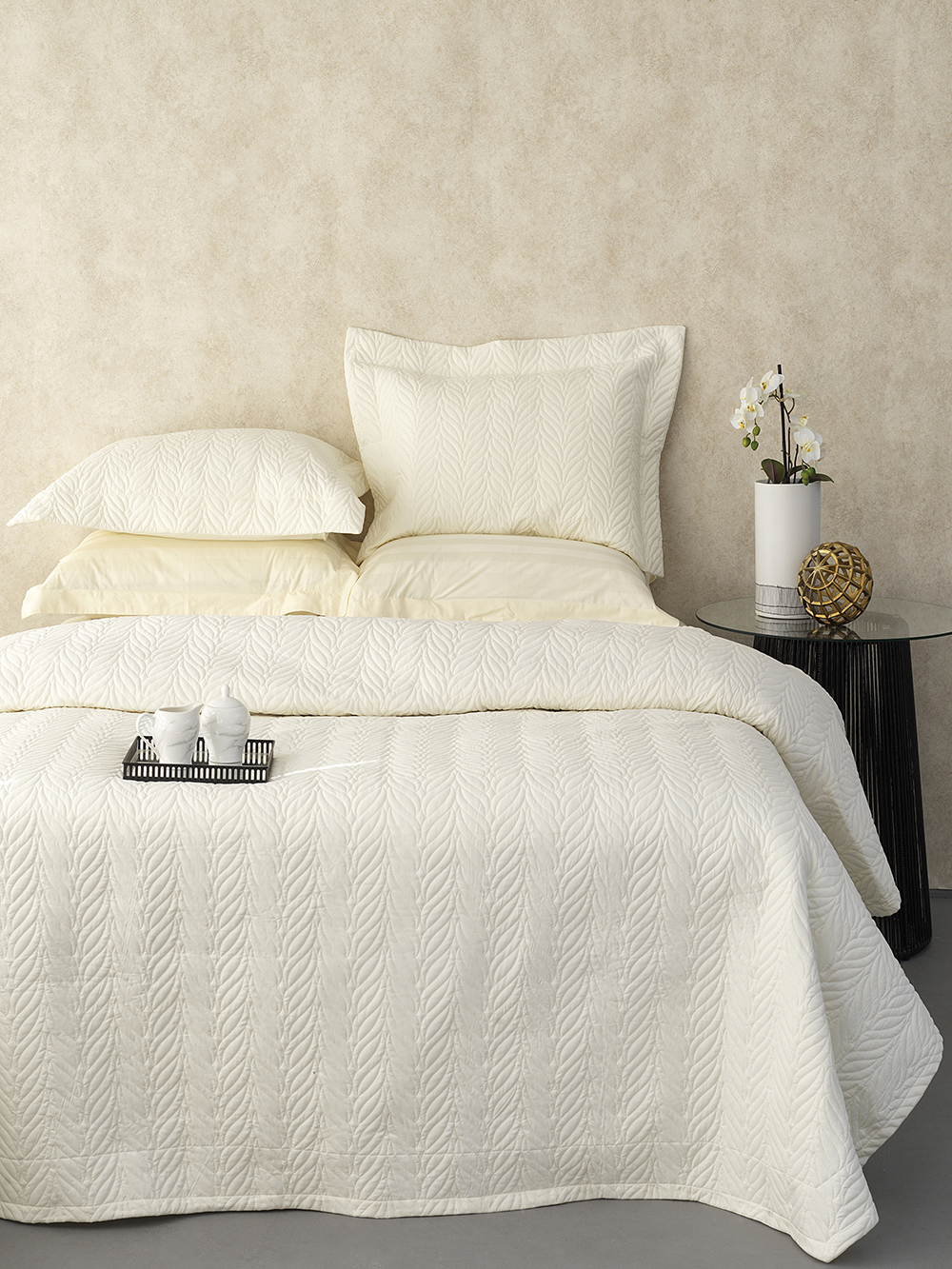 Σετ Κουβερλί & Σεντόνια Wedding Collection 240x260 WEL010 IVORY