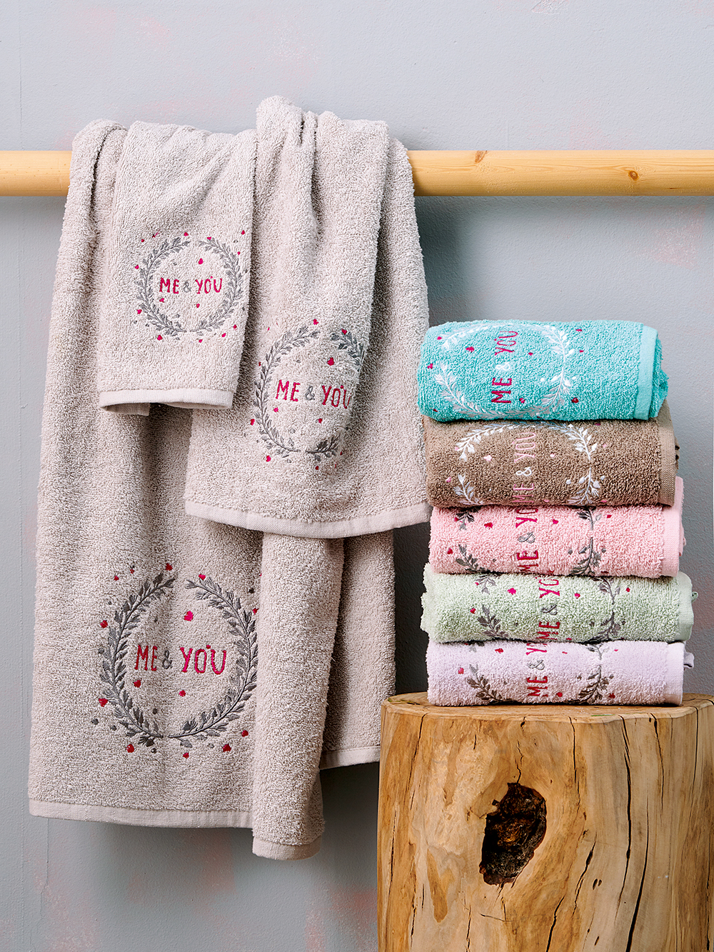 Σετ Πετσέτες Towels Collection LANVIN TURQUOISE