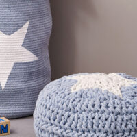 Κάθισμα Πουφ Kids Decor Ø40 PLANET CIEL