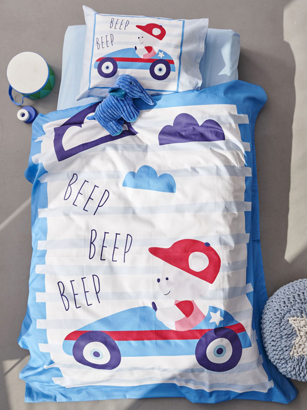 Σετ Σεντόνια Κούνιας Happy Baby 120x160 HB0573