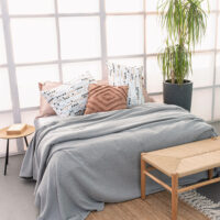 Κουβέρτα 240x260 ZION GREY