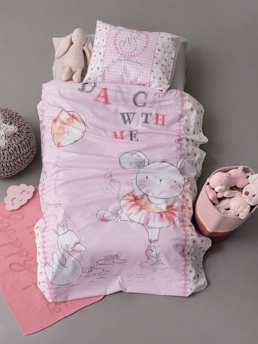 Σετ Σεντόνια Κούνιας Happy Baby 120x160 HB0580 Σετ Σεντόνια Κούνιας Happy Baby 120x160 HB0580