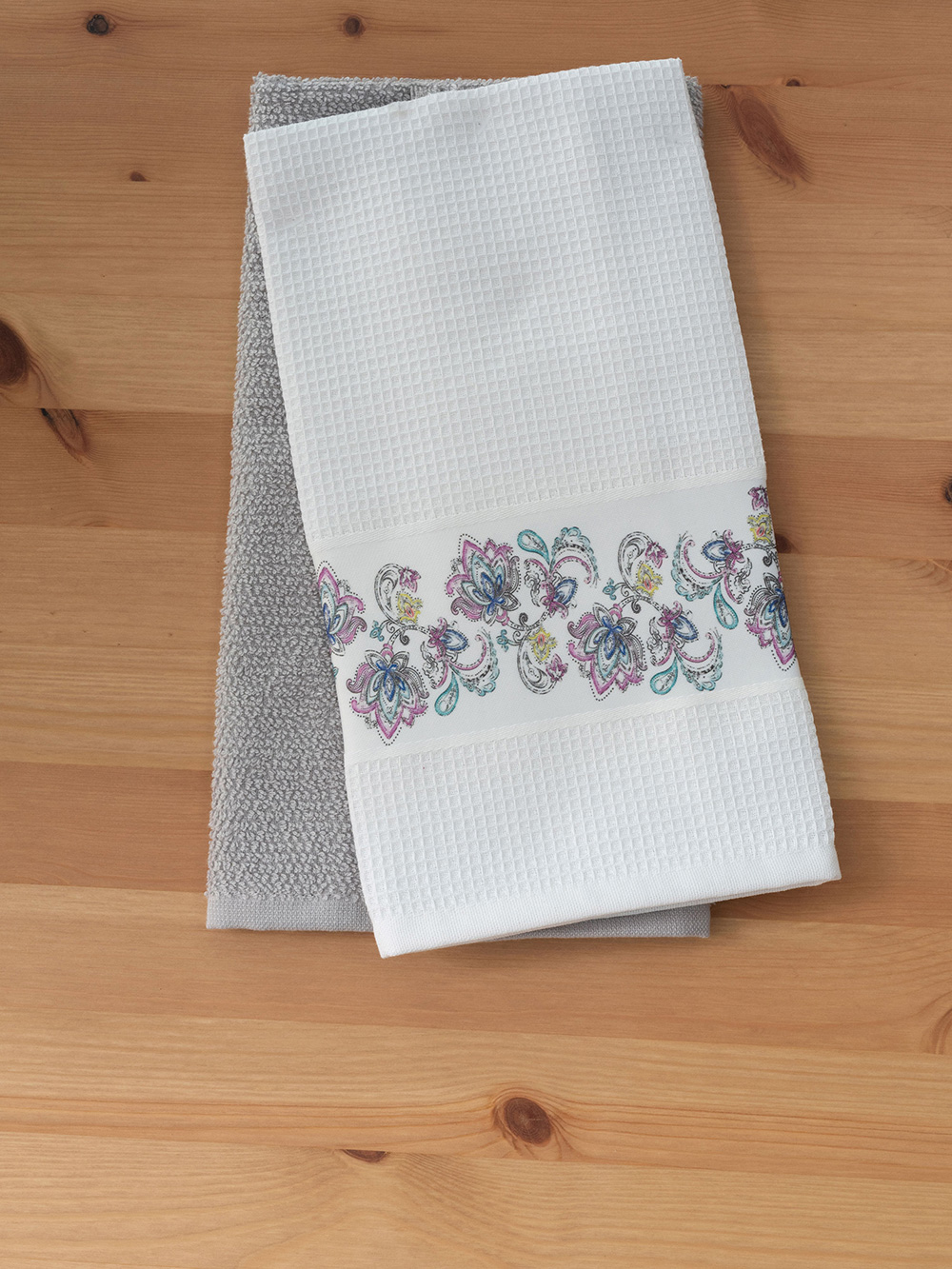 Σετ 2 Πετσέτες Κουζίνας Kitchen Colors HEATHER Σετ 2 Πετσέτες Κουζίνας Kitchen Colors HEATHER