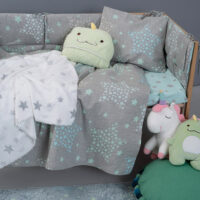 Σετ Σεντόνια Κούνιας My Kingdom 130x170 MK730 Σετ Σεντόνια Κούνιας My Kingdom 130x170 MK730