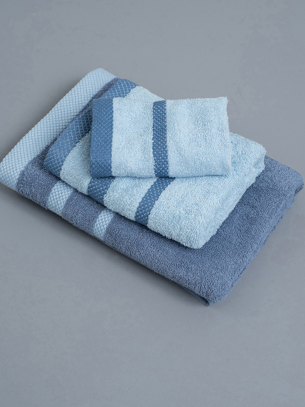 Σετ Πετσετες Towels Collection DIMONT BLUE