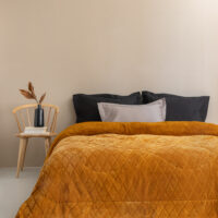 Κουβερτοπάπλωμα Μονό 160x240 NADINE/2 YELLOW