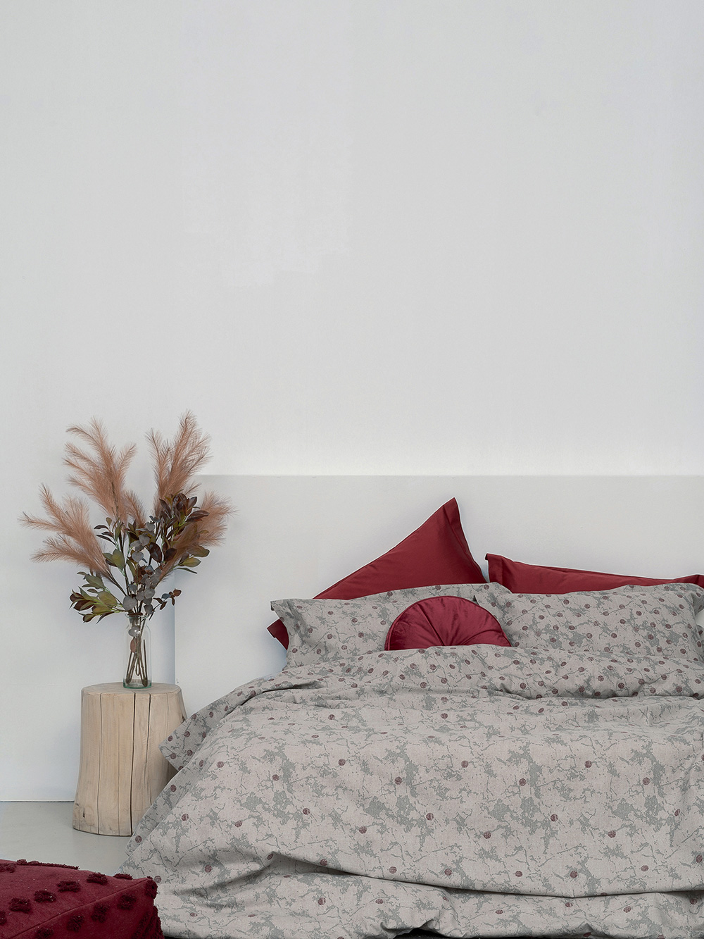 Σετ Σεντονια Υπερδιπλα Cosy Winter 240x265 CW281 Με Λάστιχο