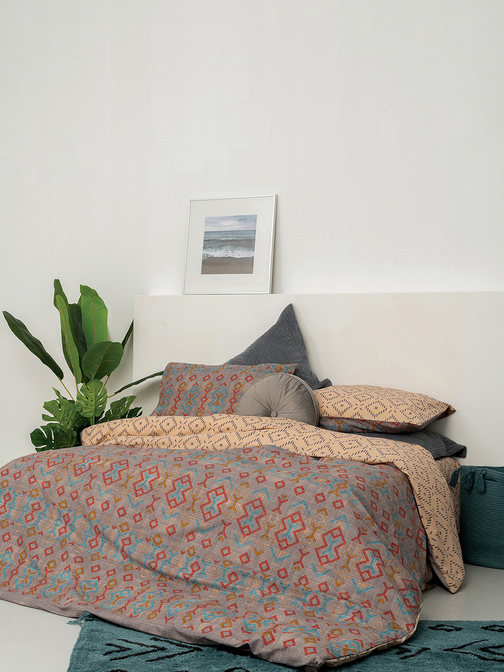 Σετ Υπέρδιπλα Σεντόνια Fashion Life 240x260 FL6180 Χωρίς Λάστιχο