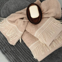 Σετ Πετσετες Towels Collection HARPER BEIGE Σετ Πετσετες Towels Collection HARPER BEIGE