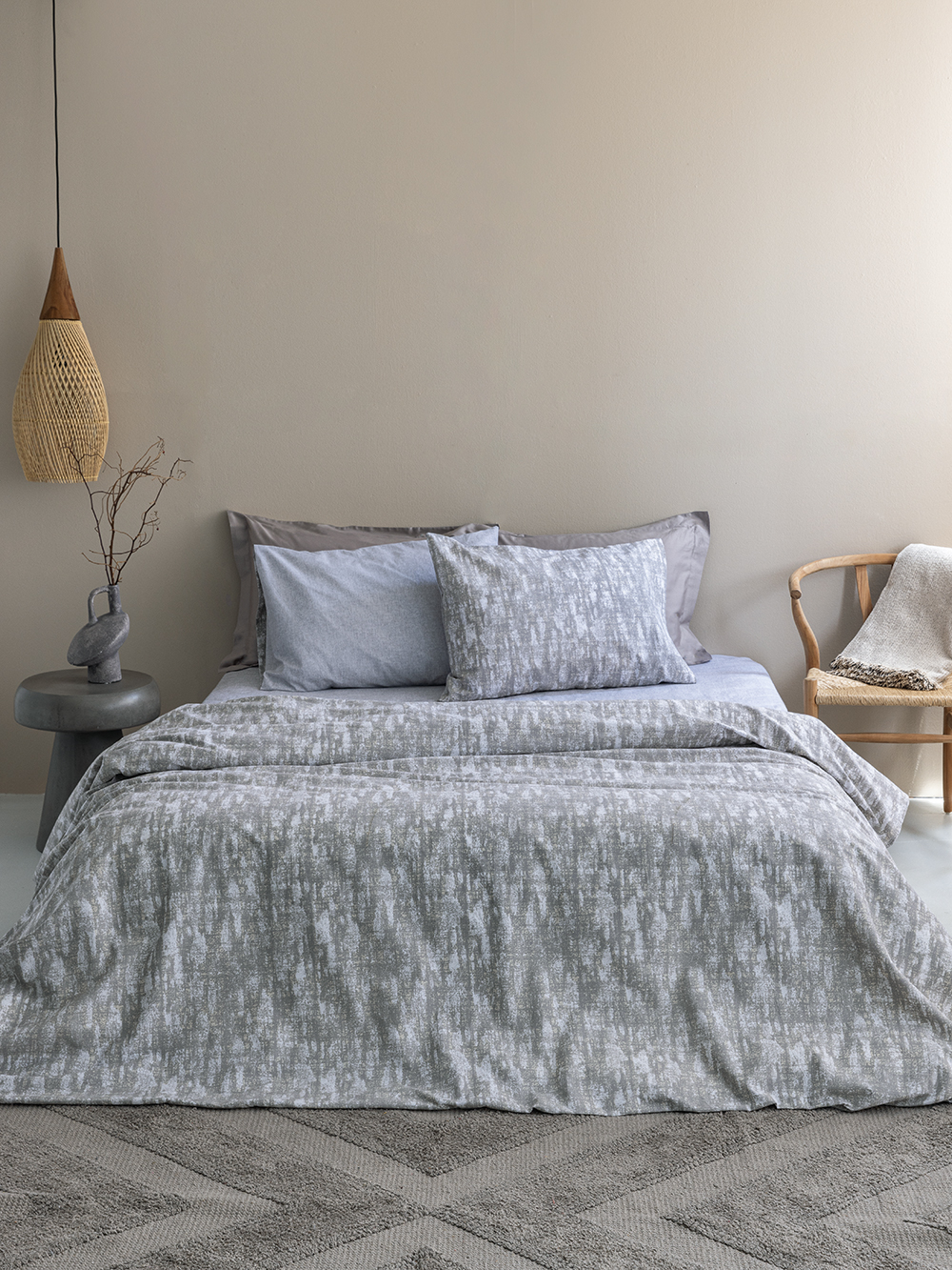 Σετ Παπλωματοθήκη Υπέρδιπλη Fashion Life 240x250 FL6209