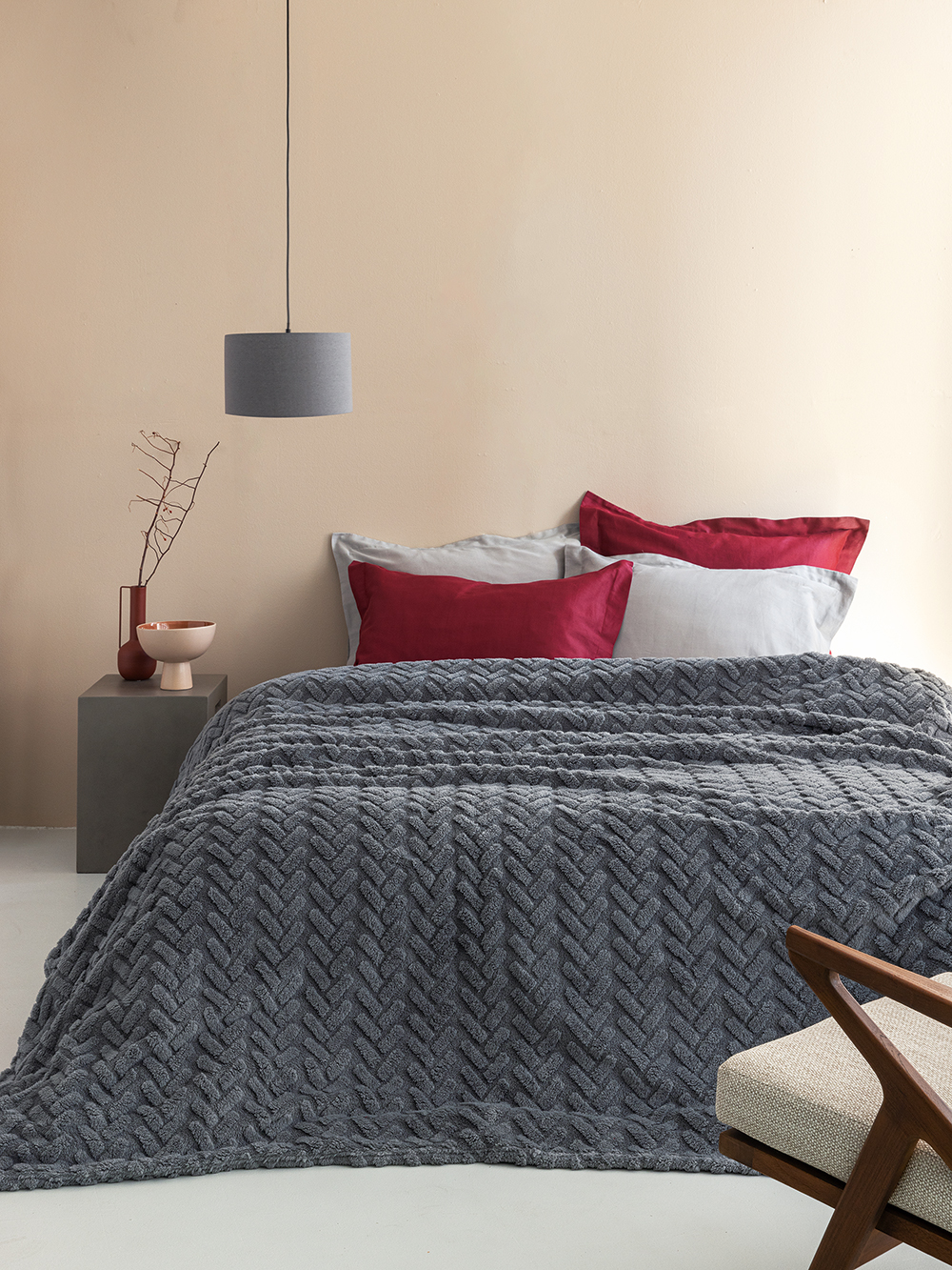 Κουβέρτα 160x220 ALEXA GREY