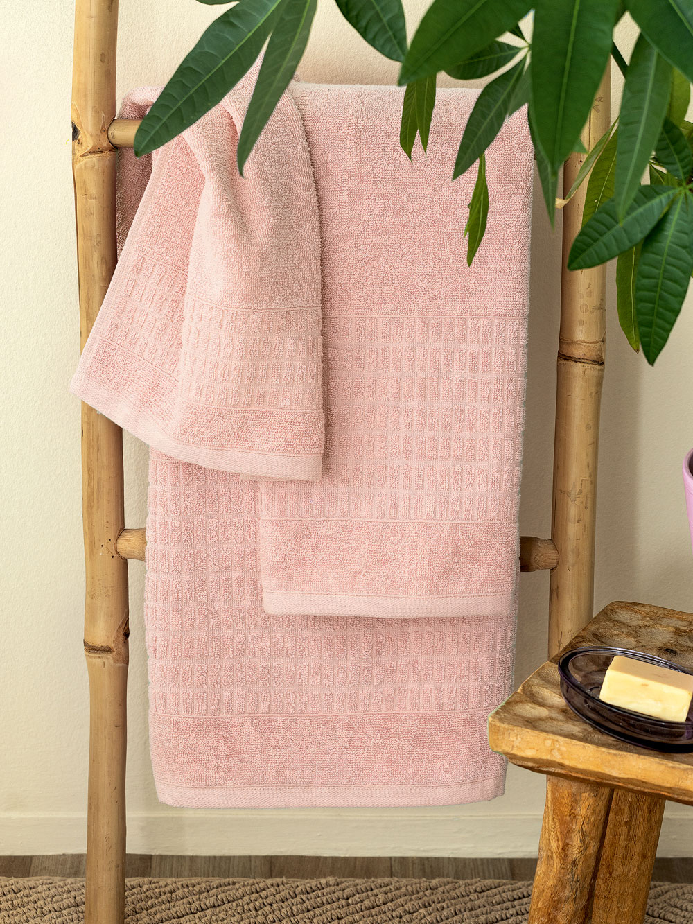 Πετσέτα Λουτρού Towels Collection 70x140 ROLL BLUSH