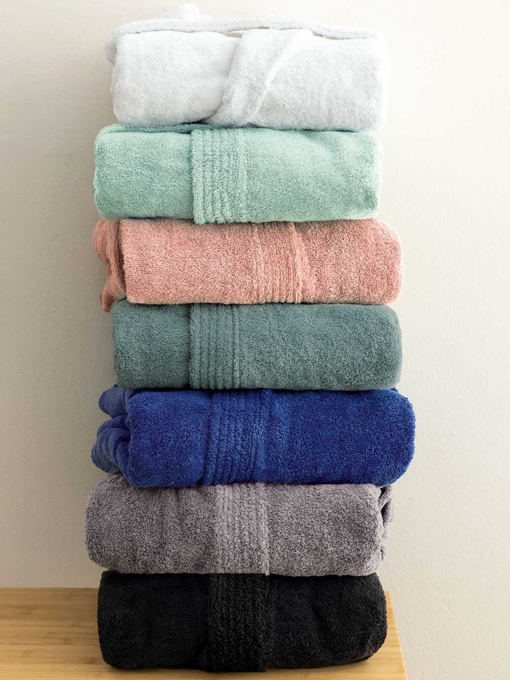 Μπουρνούζι Bath Collection CLASSIC AQUA Large