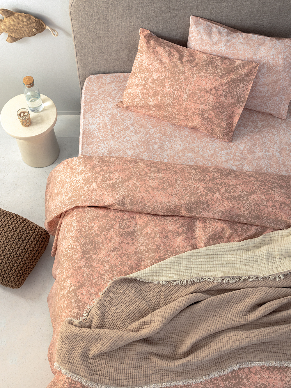 Σετ Μονά Σεντόνια Fashion Life 170x260 FL6268 Χωρίς Λάστιχο
