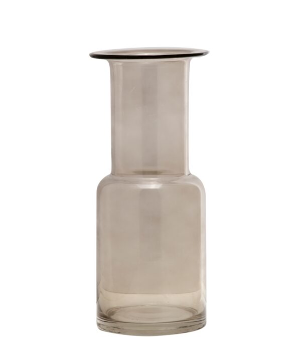 VASE 242 ΓΥΑΛΙΝΟ ΒΑΖΟ (ΔΙΑΜ.13 -ΥΨΟΣ 29 εκατ)