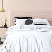 Σετ Υπέρδιπλα Σεντόνια 250x270 NATURE WHITE