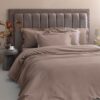 Σετ King Size Σεντόνια 285x270 Posh Sateen TAUPE Σετ King Size Σεντόνια 285x270 Posh Sateen TAUPE