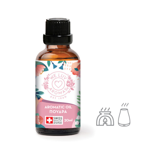 Αρωματικό Έλαιο Χώρου Πούδρα 20ml Swiss Made Aromas