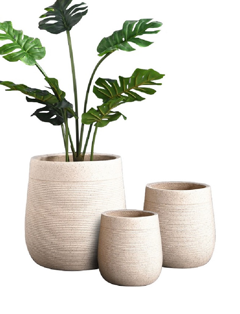 ΚΑΣΠΩ FIBERCLAY ΣΕΤ 3 ΣΤΡΟΓΓ. ΜΠΕΖ 45Χ45/32,5Χ32,5/23Χ23ΕΚ
