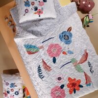 KOLIBRI ΚΟΥΒΕΡΤΟΡΙΟ ΜΟΝΟ - MICROFIBER
