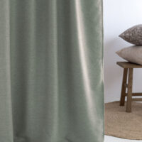 Κουρτίνα Με Τρουκς 140x260 CRESS MINT